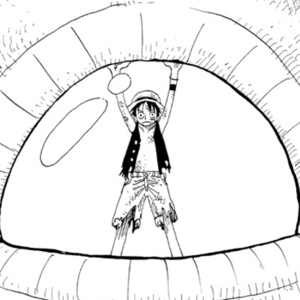 Luffy snake eyeball