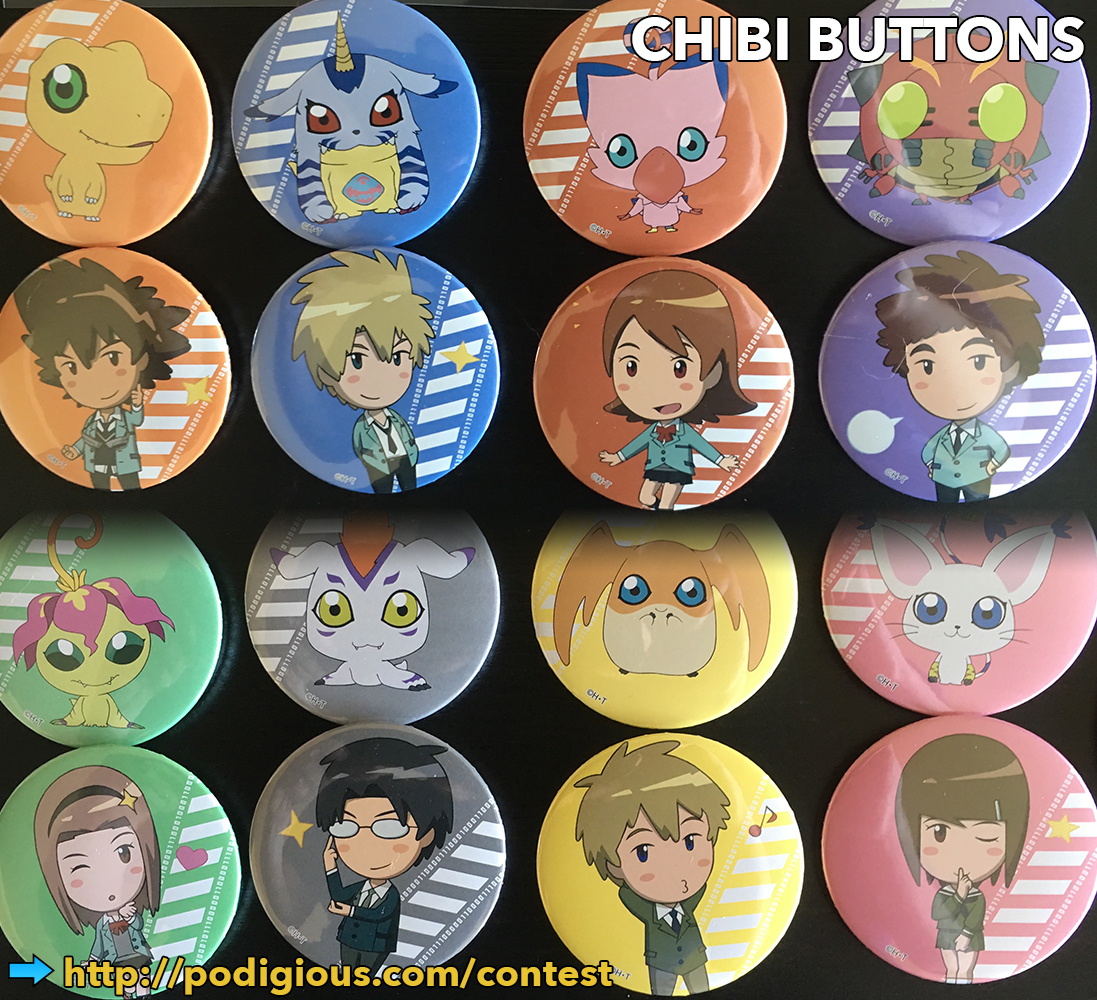 Chibi Buttons